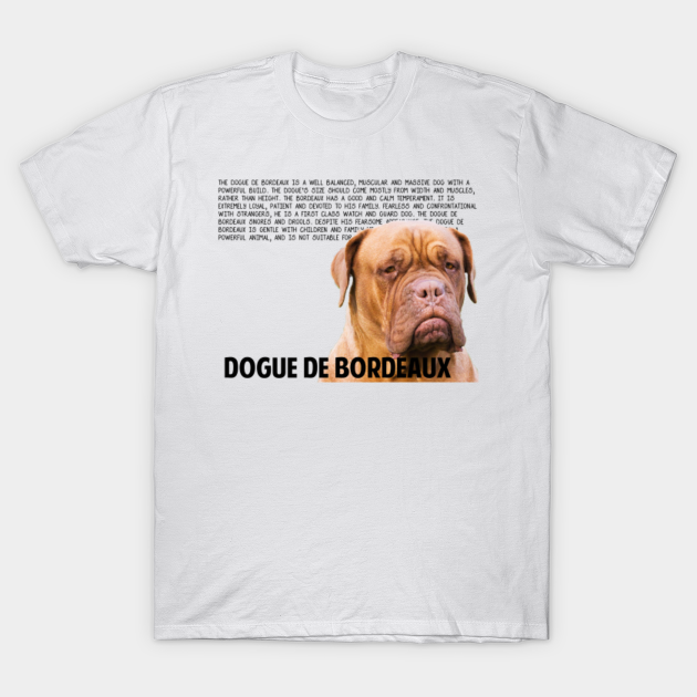 dogue de bordeaux t shirt